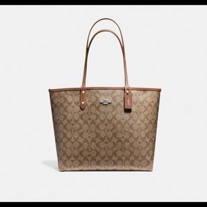 Coach Reversible City tote